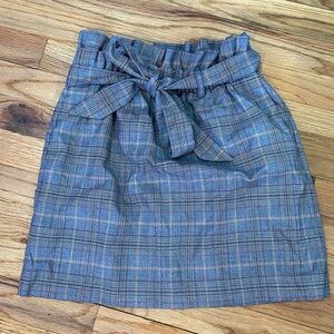 Plaid skirt